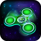 Fidget Spinner Space Version Simulator icon