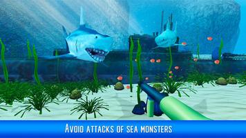 Subwater Island Survival Sim capture d'écran 1