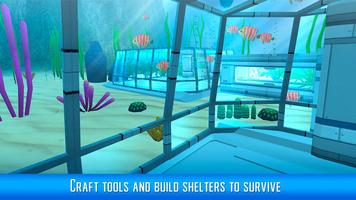 Subwater Island Survival Sim syot layar 2