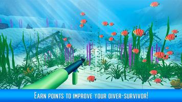 Subwater Island Survival Sim capture d'écran 3