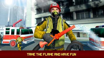 Urban City Firefighter Simulator - Rescue Heroes تصوير الشاشة 3
