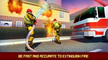 Urban City Firefighter Simulator - Rescue Heroes تصوير الشاشة 2