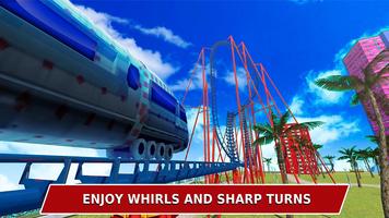 Amusement Park Roller Coaster Train Simulator screenshot 1