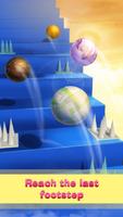 Ball Jumping Game - Stairs Bouncy Adventure Plakat