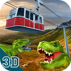 Amazing Dinosaur Park Sky Tram Simulator 3D icon