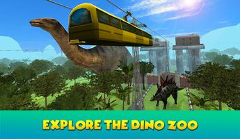 Amazing Dinosaur Park Sky Tram Simulator 3D poster