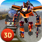 Futuristic X Ray Robot Transform Train icon