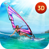 Windsurfing Game - Summer Water Sports Simulator Zeichen