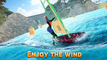 Windsurfing Game - Summer Water Sports Simulator capture d'écran 1