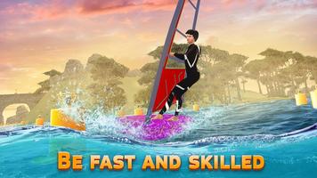 Windsurfing Game - Summer Water Sports Simulator capture d'écran 2