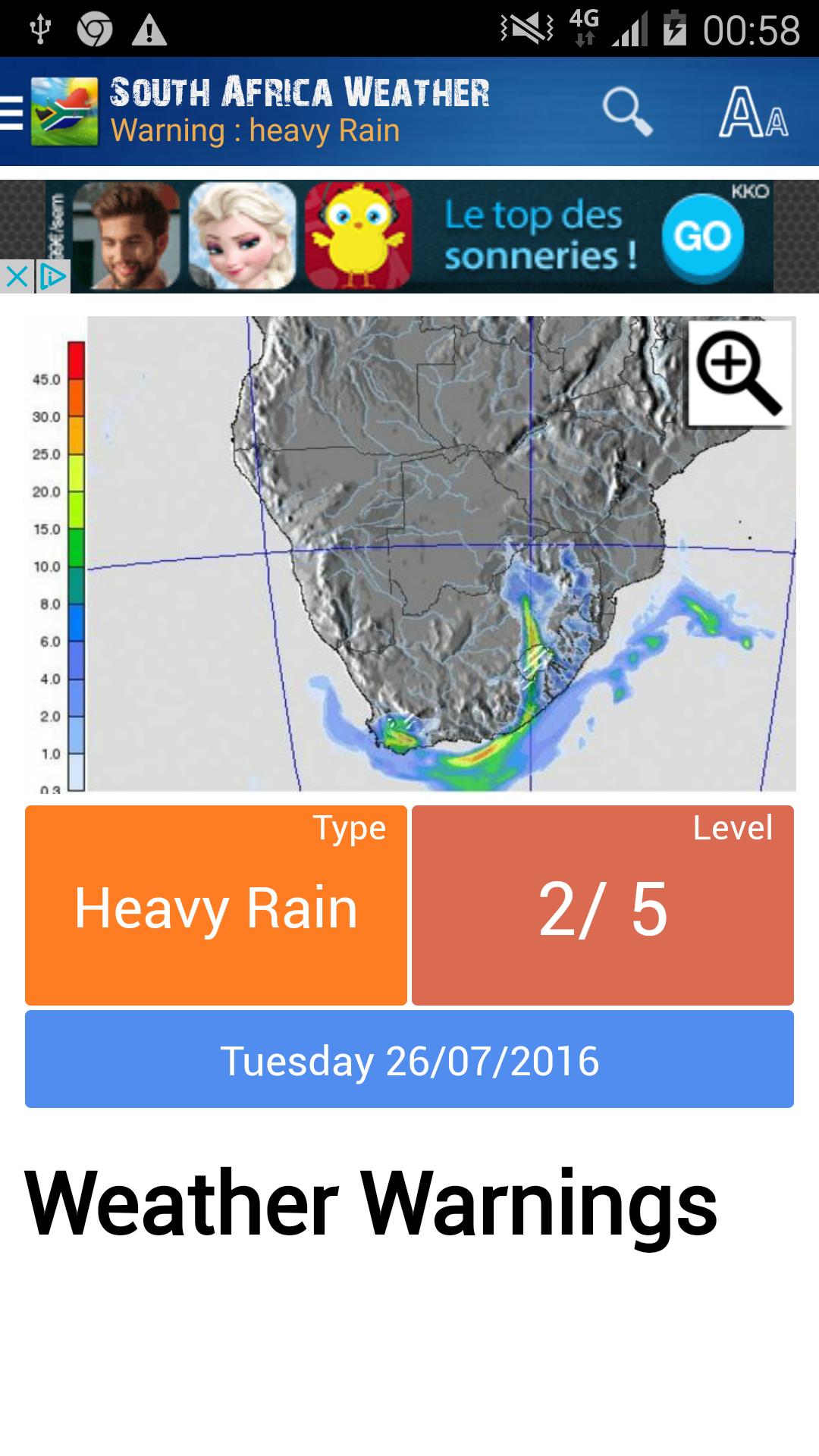 what is the best weather app for south africa