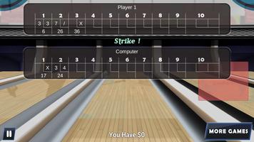 Bowling 3D - Real Match King スクリーンショット 2