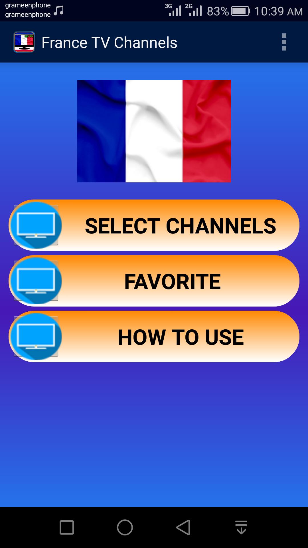 French tv channels