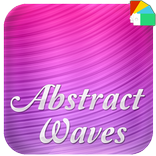 Abstract Waves XperiaN Theme