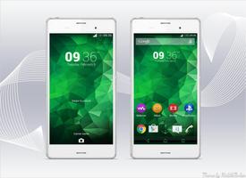 Envy XperiaN Lollipop Theme poster