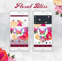 Floral Bliss XperiaN Theme imagem de tela 3