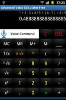 Advanced Voice Calculator Free Affiche