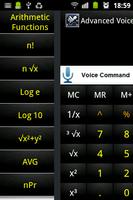 Advanced Voice Calculator Free تصوير الشاشة 1