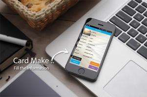 Business Card Maker تصوير الشاشة 2