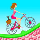 APK Biker Girl Hill Climb Cycling