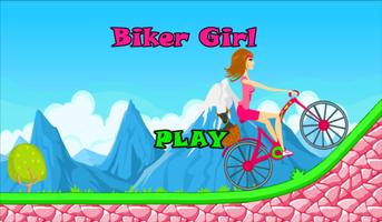 Biker Girl Affiche