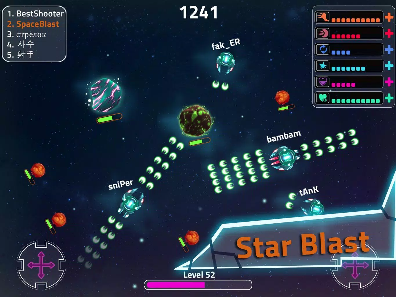 Starblast Online io APK + Mod for Android.