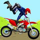 Motorcycle Hill Climb Racing icône