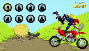 Motorcycle Hill Climb Racing capture d'écran 3