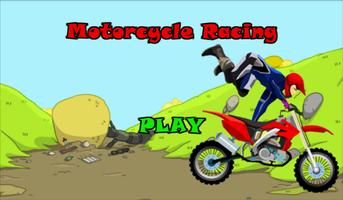 Motorcycle Hill Climb Racing Affiche