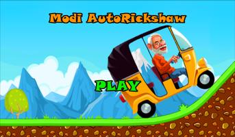 Modi Auto Rickshaw Hill Climb Affiche