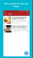 Weight loss: diet plan & fitness app capture d'écran 3