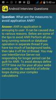 Interview Questions Android capture d'écran 1