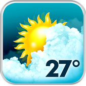 Animated Weather Widget, Clock آئیکن