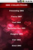 5000+ Cute Love SMS Collection captura de pantalla 3