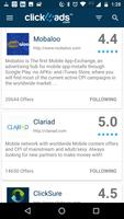 Click4ads™ - Offer Networking™ تصوير الشاشة 1