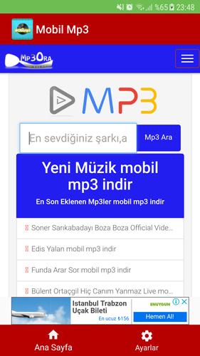 android icin mobilde mp3indirdur apk yi indir
