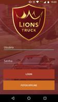 Lions Truck Poster