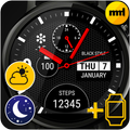 Watch Face Black Style