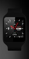 Watch Face Black Style تصوير الشاشة 1