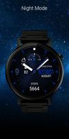 Watch Face Black Style تصوير الشاشة 2