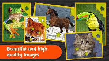 Jigsaw Puzzles - ANIMALS Affiche