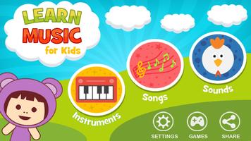 Learn Music for Kids الملصق