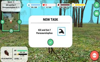 Velociraptor Simulator captura de pantalla 2