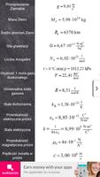 Tablice maturalne - Fizyka स्क्रीनशॉट 1