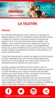برنامه‌نما TELETON PERÚ 2017 عکس از صفحه