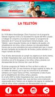 TELETON PERÚ 2017 ภาพหน้าจอ 1