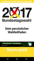 Bundestagswahl 2017-18 Affiche