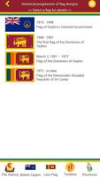 History of Sri Lankan Flags स्क्रीनशॉट 3