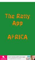 The Rally App - Africa Plakat