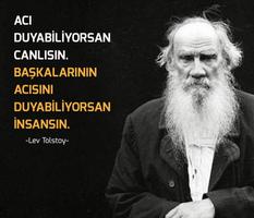 Lev Tolstoy Sözleri poster